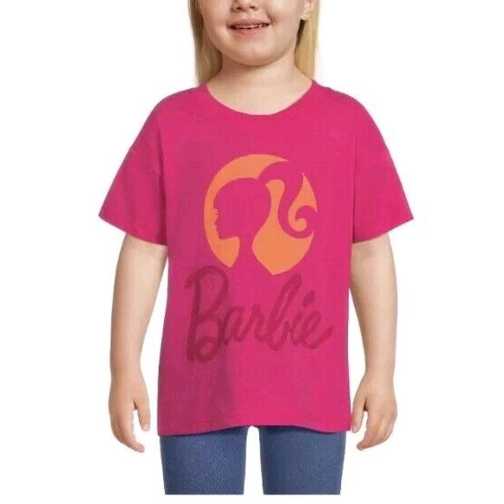 3T NEW NWT Barbie Toddler Girl Graphic Short Sleeve T-Shirt Tee Top
